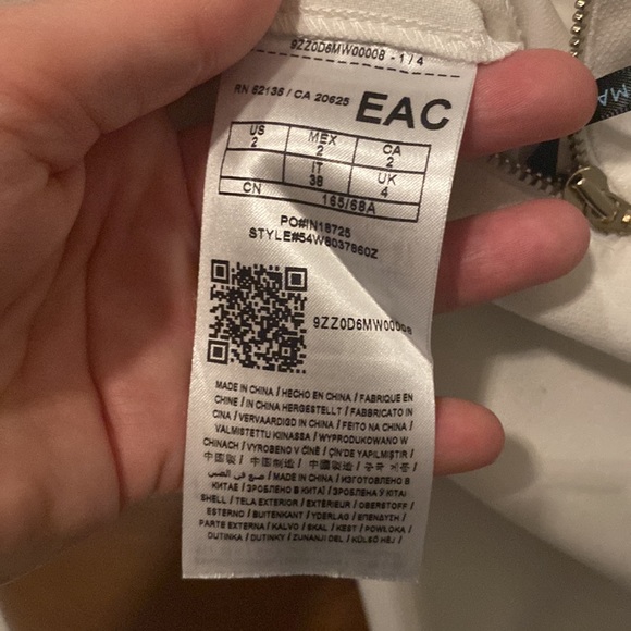 Gorgeous Ivory ***Marciano*** Formal Jump Suit Size 2 As Good As New!!! - Picture 11 of 12